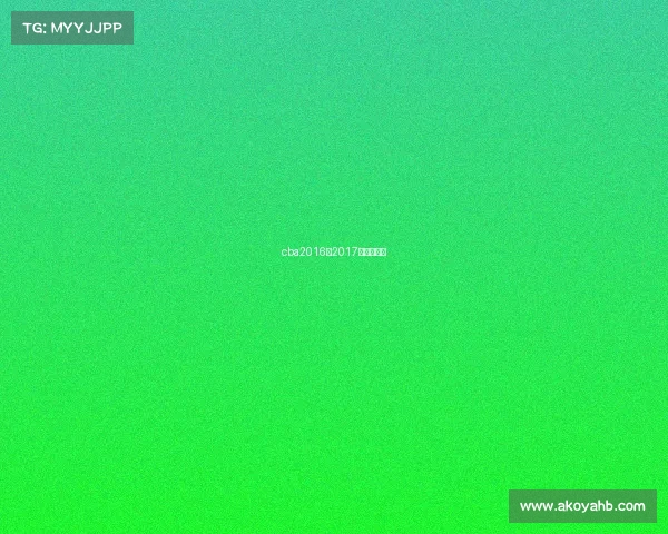 cba2016到2017总决赛回放